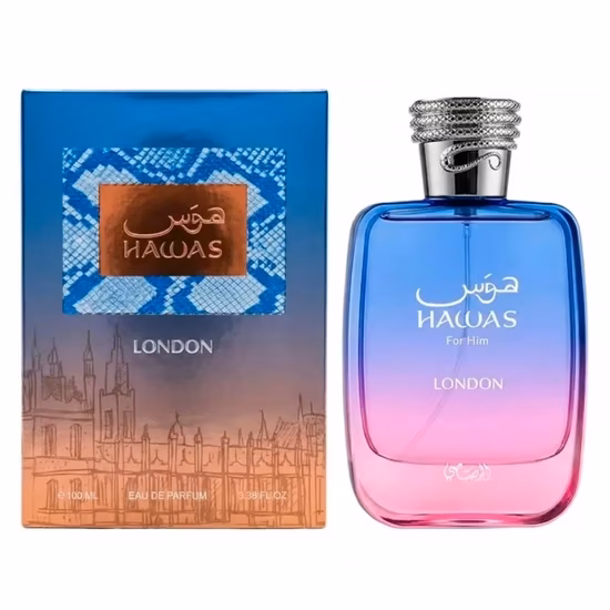 Rasasi Hawas London Eau de Parfum Unissex 100ML